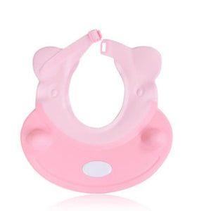 Baby Lovely Adjustable Shampoo Hat Cute Seahorse Toddler Kids Shampoo Shield Visor Bathing Tub Cap Wash Hair Caps For Baby Care