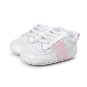 Hot sell baby moccasins infant anti-slip PU Leather first walker sneaker soft soled Newborn Baby sport shoes for 0-18M