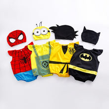 Load image into Gallery viewer, 2018 Newborn Baby boy girl Cotton rompers set baby boys' clothing + hat Dragon Ball outifts Summer sleeveless jumpsuits