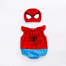 Load image into Gallery viewer, 2018 Newborn Baby boy girl Cotton rompers set baby boys' clothing + hat Dragon Ball outifts Summer sleeveless jumpsuits