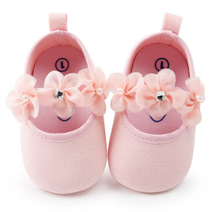 Baby Shoes Flowers Newborn Baby Girl Shoes Fashion Flowers Princess First Walker Baby Girl Shoes