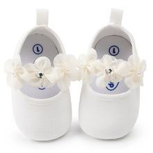 Load image into Gallery viewer, Baby Shoes Flowers Newborn Baby Girl Shoes Fashion Flowers Princess First Walker Baby Girl Shoes