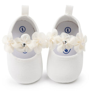 Baby Shoes Flowers Newborn Baby Girl Shoes Fashion Flowers Princess First Walker Baby Girl Shoes