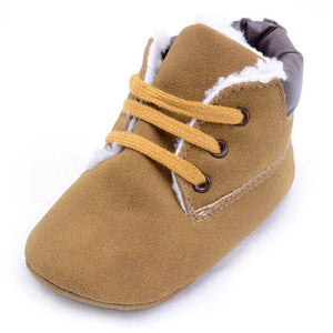 Newborn Baby Boys Classic Handsome First Walkers Shoes Babe Infant Toddler Soft Soled Boots 5 color selection bebes