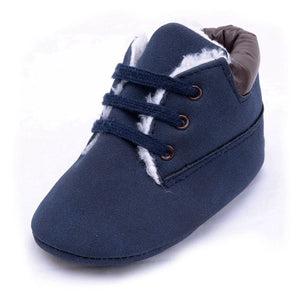 Newborn Baby Boys Classic Handsome First Walkers Shoes Babe Infant Toddler Soft Soled Boots 5 color selection bebes