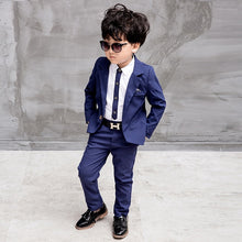 Load image into Gallery viewer, new 3 4 5 6 7 8 9 10 years baby boys&#39; loose-fitting clothing sets kids clothes Cost-effective suit Wedding children &#39;s suit set