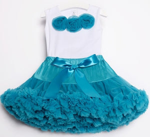 NEW baby tutu set Girls' Baby Clothing chiffon pettiskirt set girls clothing set two pieces baby 1 birthday set