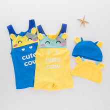 Load image into Gallery viewer, Toddler Baby Swimsuits Infant Bebes Boys&#39; Swimming Suit Summer Baby Swimwear Cute Cow Kids Boys Beach Clothing Surf Wear UV