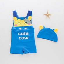 Load image into Gallery viewer, Toddler Baby Swimsuits Infant Bebes Boys&#39; Swimming Suit Summer Baby Swimwear Cute Cow Kids Boys Beach Clothing Surf Wear UV