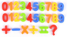 Load image into Gallery viewer, 33pcs 3.5cm BOHS Russian English Numbers Alphabet Magnetic Letters ,Baby Educational &amp; Learning Toy,  Refrigerator Message Board