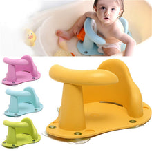 Load image into Gallery viewer, Tub Seat Baby Bathtub Pad Mat Chair Safety Security Anti Slip Baby Care Children Bathing Seat Washing Toys Four Color 37.5cm