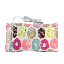 Load image into Gallery viewer, Travel Stroller USB Milk Water Warmer Insulated Bag Baby Nursing Bottle Heater 6 Colors