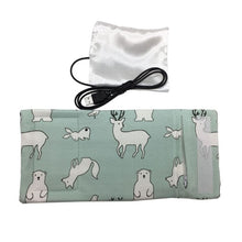 Load image into Gallery viewer, Travel Stroller USB Milk Water Warmer Insulated Bag Baby Nursing Bottle Heater 6 Colors
