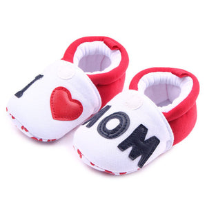 Romirus Autumn Baby Cotton Prewalker Soft Bottom Anti Slip baby shoes Infant Toddler Cartoon Mickey Mouse Shoes