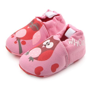 Romirus Autumn Baby Cotton Prewalker Soft Bottom Anti Slip baby shoes Infant Toddler Cartoon Mickey Mouse Shoes