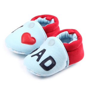 Romirus Autumn Baby Cotton Prewalker Soft Bottom Anti Slip baby shoes Infant Toddler Cartoon Mickey Mouse Shoes