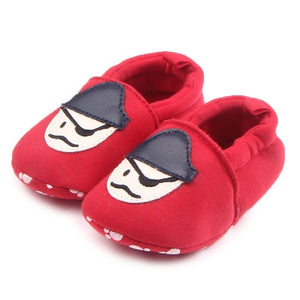 Romirus Autumn Baby Cotton Prewalker Soft Bottom Anti Slip baby shoes Infant Toddler Cartoon Mickey Mouse Shoes