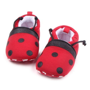 Romirus Autumn Baby Cotton Prewalker Soft Bottom Anti Slip baby shoes Infant Toddler Cartoon Mickey Mouse Shoes