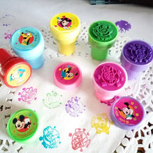 Load image into Gallery viewer, 6pcs/bag Rubber Self Inking Stamps Educational Toy Cartoon Princess Stamps Children Hobby School Art Tool of Party Toys Set
