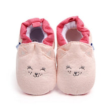 Load image into Gallery viewer, Baby Shoes Girls Boy First Walkers Newborn Slippers Baby Girl Crib Shoes Footwear Booties 0-18M