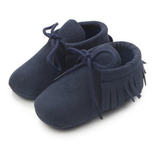 Load image into Gallery viewer, Baby Girl Shoes Boy Girl Soft Moccs Fringe Soft Soled Footwear Shallow Newborn Baby Moccasins for Autumn Spring Baby shoes Girls