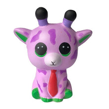 Load image into Gallery viewer, 2019 New Arrival Kawaii Jumbo squishi Cartoon Animal Tie Sika Deer Squishy Slow Rising PU Stress Relief Squeeze Toys 9.5*8*5 CM
