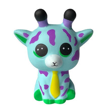 Load image into Gallery viewer, 2019 New Arrival Kawaii Jumbo squishi Cartoon Animal Tie Sika Deer Squishy Slow Rising PU Stress Relief Squeeze Toys 9.5*8*5 CM
