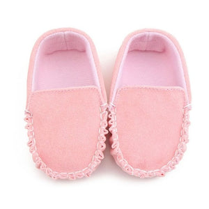 Newborn Baby Boy Girl Shoes First Walkers Baby Moccasin Shoes PU Leather Prewalkers for Kids Crib Shoes