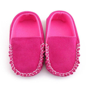 Newborn Baby Boy Girl Shoes First Walkers Baby Moccasin Shoes PU Leather Prewalkers for Kids Crib Shoes