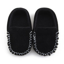 Load image into Gallery viewer, Newborn Baby Boy Girl Shoes First Walkers Baby Moccasin Shoes PU Leather Prewalkers for Kids Crib Shoes