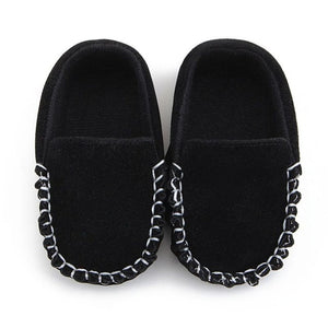 Newborn Baby Boy Girl Shoes First Walkers Baby Moccasin Shoes PU Leather Prewalkers for Kids Crib Shoes