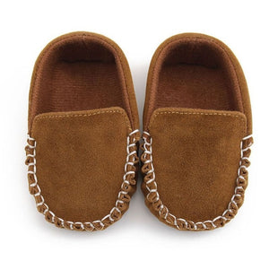 Newborn Baby Boy Girl Shoes First Walkers Baby Moccasin Shoes PU Leather Prewalkers for Kids Crib Shoes