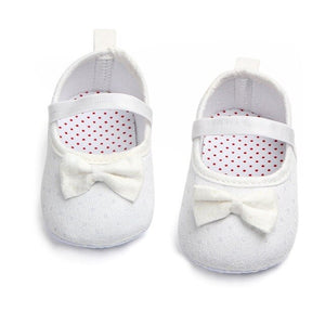 2018 Baby Boy Shoes Spring Autumn Bow Classic Canvas Cotton Baby Girl Shoes The First Walkers Fashion Comfort Baby Girl Shoes