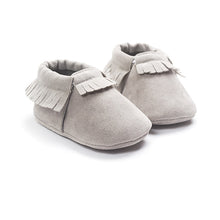 Load image into Gallery viewer, 2019 PU Suede Leather Newborn Baby Moccasins Shoes Soft Soled Non-slip Crib First Walker