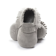 Load image into Gallery viewer, 2019 PU Suede Leather Newborn Baby Moccasins Shoes Soft Soled Non-slip Crib First Walker