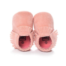 Load image into Gallery viewer, 2019 PU Suede Leather Newborn Baby Moccasins Shoes Soft Soled Non-slip Crib First Walker