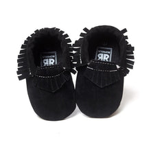 Load image into Gallery viewer, 2019 PU Suede Leather Newborn Baby Moccasins Shoes Soft Soled Non-slip Crib First Walker