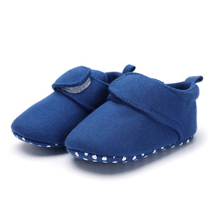 Winter Newborn Walking Shoes For Baby Boy Warm Wool Floor Booties Non-Slip Unisex Toddler Crib Shoes Infant First Walkers