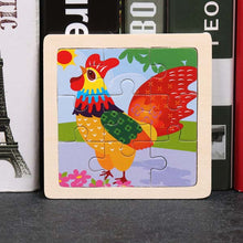 Load image into Gallery viewer, Montessori Toys Educational Wooden Toys for Children Early Learning Puzzle Kids Exercise Intelligence Animal Match Teaching Aids
