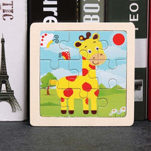 Load image into Gallery viewer, Montessori Toys Educational Wooden Toys for Children Early Learning Puzzle Kids Exercise Intelligence Animal Match Teaching Aids