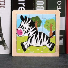 Load image into Gallery viewer, Montessori Toys Educational Wooden Toys for Children Early Learning Puzzle Kids Exercise Intelligence Animal Match Teaching Aids