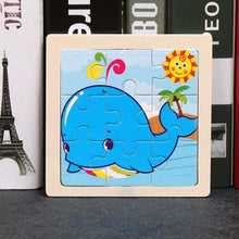 Load image into Gallery viewer, Montessori Toys Educational Wooden Toys for Children Early Learning Puzzle Kids Exercise Intelligence Animal Match Teaching Aids