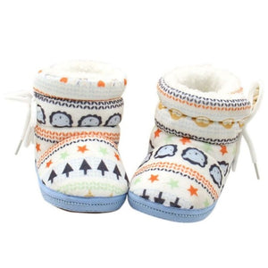 2018 Baby Shoes Toddler Shoes Girl Boy Winter Baby Boots Warm Fleece Children Kids Snowboots bebbe shoes