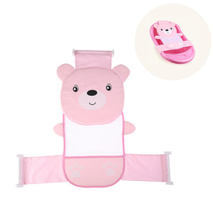 Portable Baby Shower Air Cushion Bed Babies Infant Baby Bath Pad Non-Slip Bathtub Mat Newborn Baby Safety Security Bath Seat