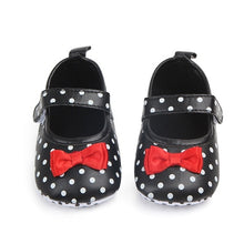 Load image into Gallery viewer, Baby Girl Shoes Toddler Infant Anti-slip Polka Dot PU First Walkers Shoes Kids Footwear Shoes Girls