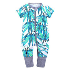 Load image into Gallery viewer, SR398 Summer brands Newborn Baby Rompers Short Sleeve Cotton Floral Jumpsuits Baby Infant Baby Clothes For Girls  Boys&#39; Clothing