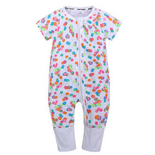 Load image into Gallery viewer, SR398 Summer brands Newborn Baby Rompers Short Sleeve Cotton Floral Jumpsuits Baby Infant Baby Clothes For Girls  Boys&#39; Clothing