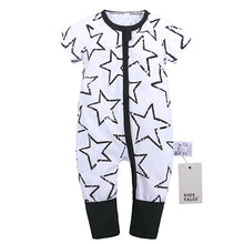 Load image into Gallery viewer, SR398 Summer brands Newborn Baby Rompers Short Sleeve Cotton Floral Jumpsuits Baby Infant Baby Clothes For Girls  Boys&#39; Clothing