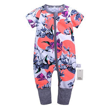 Load image into Gallery viewer, SR398 Summer brands Newborn Baby Rompers Short Sleeve Cotton Floral Jumpsuits Baby Infant Baby Clothes For Girls  Boys&#39; Clothing