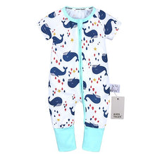 Load image into Gallery viewer, SR398 Summer brands Newborn Baby Rompers Short Sleeve Cotton Floral Jumpsuits Baby Infant Baby Clothes For Girls  Boys&#39; Clothing